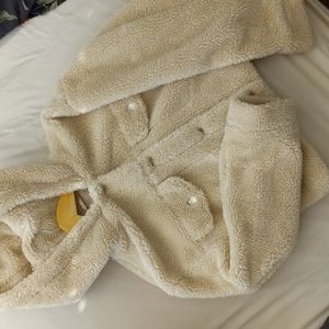 Pull&Bear Fluffy Cropped Jacket